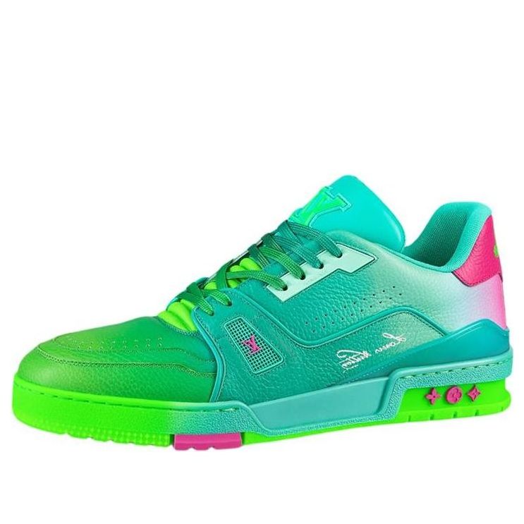 LOUIS VUITTON Trainer Sneakers 'Teal Green' 1A9TRQ