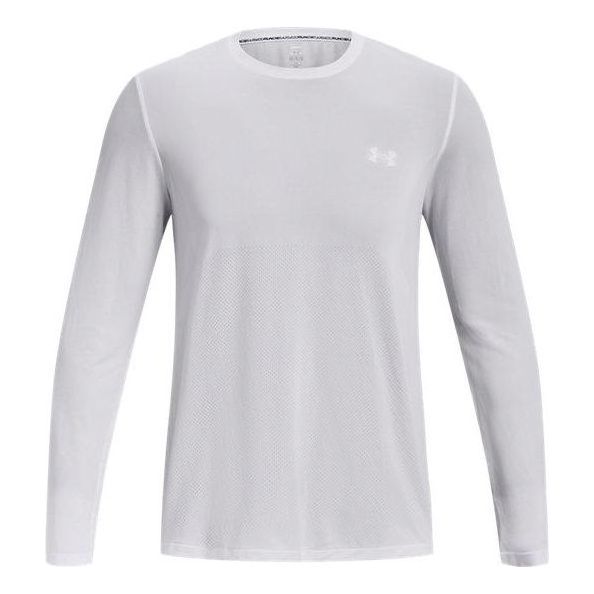 Under Armour Seamless Stride Long Sleeve 'White' 1375693-100