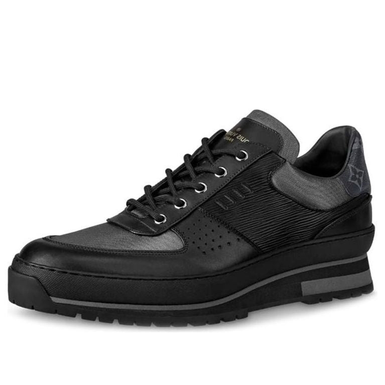 LOUIS VUITTON Harlem Monogram Sneakers 'Black EPI Leather' 1A5XLC