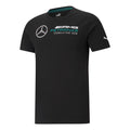 PUMA Mercedes F1 T-shirt Black 'Black White' 530722-01