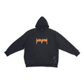 Balenciaga SBalenciaga Metallica Hoodie Oversized Fit 'Black Orange' 697879TMV891055