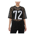 (WMNS) Nike Sportswear Chill Lace Oversized Jersey Asia Sizing 'Black White' IM8388-010