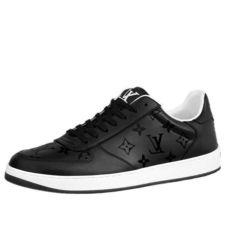 LOUIS VUITTON Rivoli Sneakers 'Black Monogram with White' 1A9FGZ