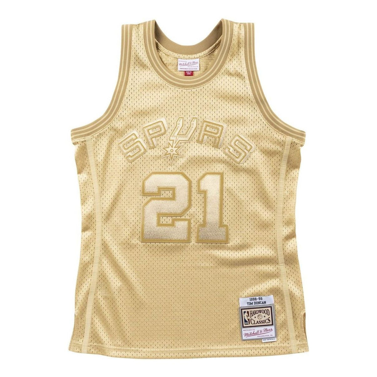 Mitchell & Ness x NBA San Antonio Spurs 1998-99 Swingman Jersey 'Tim Duncan 21' SMJYBW19079-SASMTGD98TDU