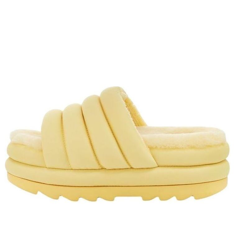 (WMNS) UGG Maxi Slide 'Yellow' 1126377-BPDD