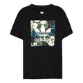 adidas originals Flowers Printing Short Sleeve Black EC7360