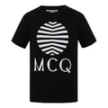 Alexander McQueen Logo Printing T-Shirt 'Black' 291571-ROT37-1000