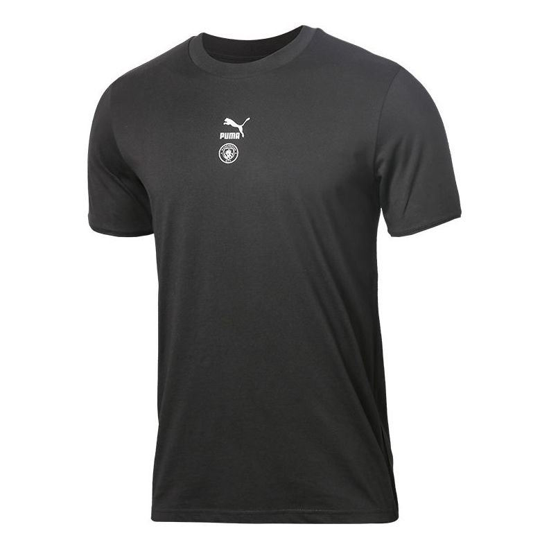 PUMA Solid Crew Neck T-Shirt 'Black' 758717-11