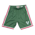 Mitchell & Ness NBA Swingman Shorts Milwaukee Bucks Road 1971-72 'Green' SMSHGS18240-MBUDKGN71