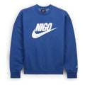 Nike x Nigo Fleece Sweatshirt 'Blue White' FV5941-492