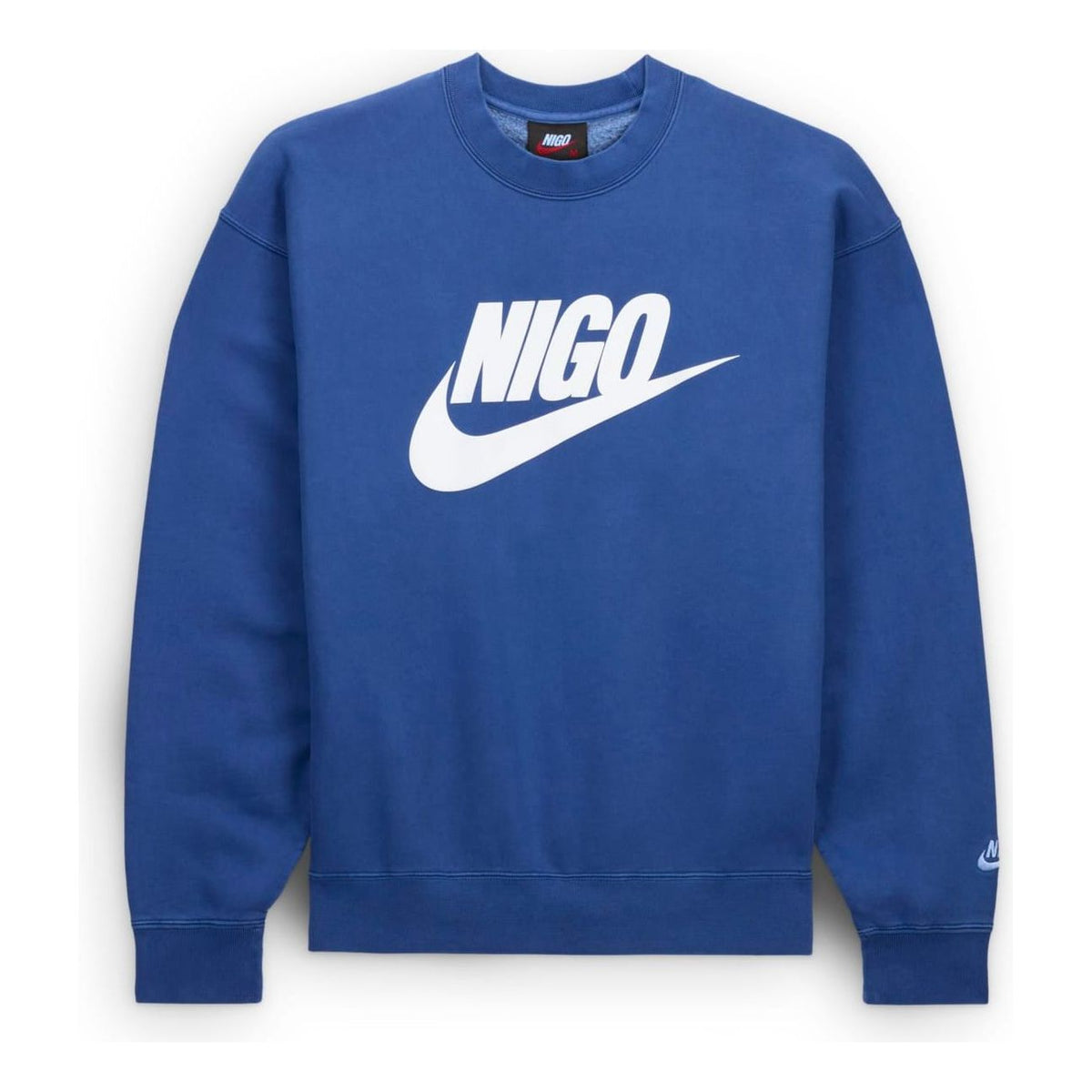 Nike x Nigo Fleece Sweatshirt 'Blue White' FV5941-492