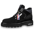 LOUIS VUITTON x NBA Oberkampf Ankle Boots 'Black' 1A8EMQ