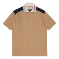Gucci Cotton Jersey Polo Shirt 'Camel' 727906-XJE8K-2094