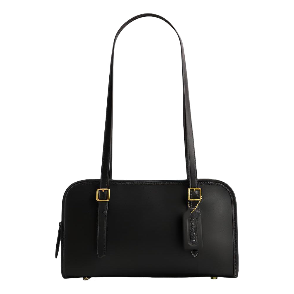 (WMNS) COACH Swing Zip Bag 'Black' CM565-B4BK - COACH Professional Edition