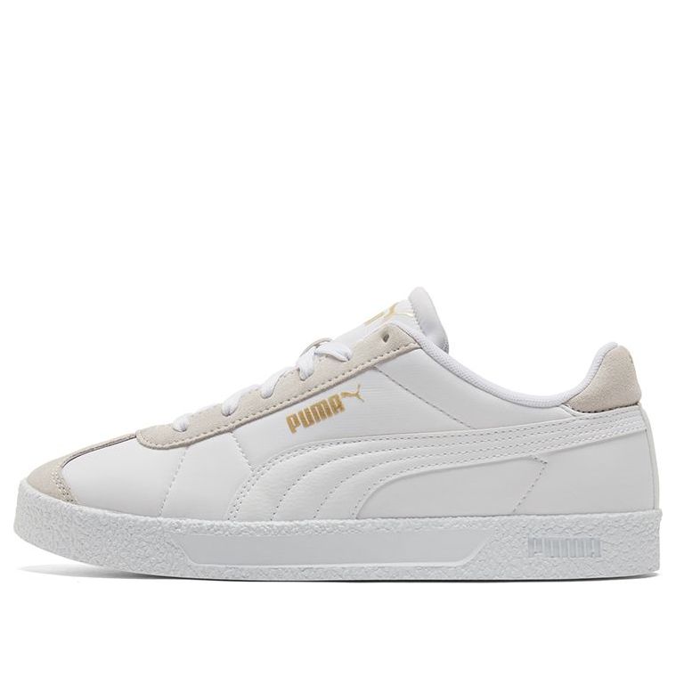 PUMA Club Nylon Casual Skateboarding Shoes Unisex White 384822-01