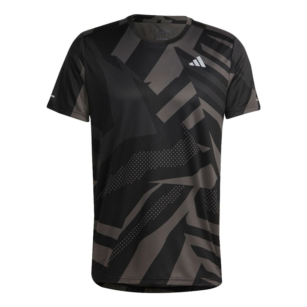 adidas Own the Run Seasonal Tee 'Black Grey Six' HR6607