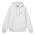 Stussy Swirl Applioue Hoodie 'Light Grey' 118478