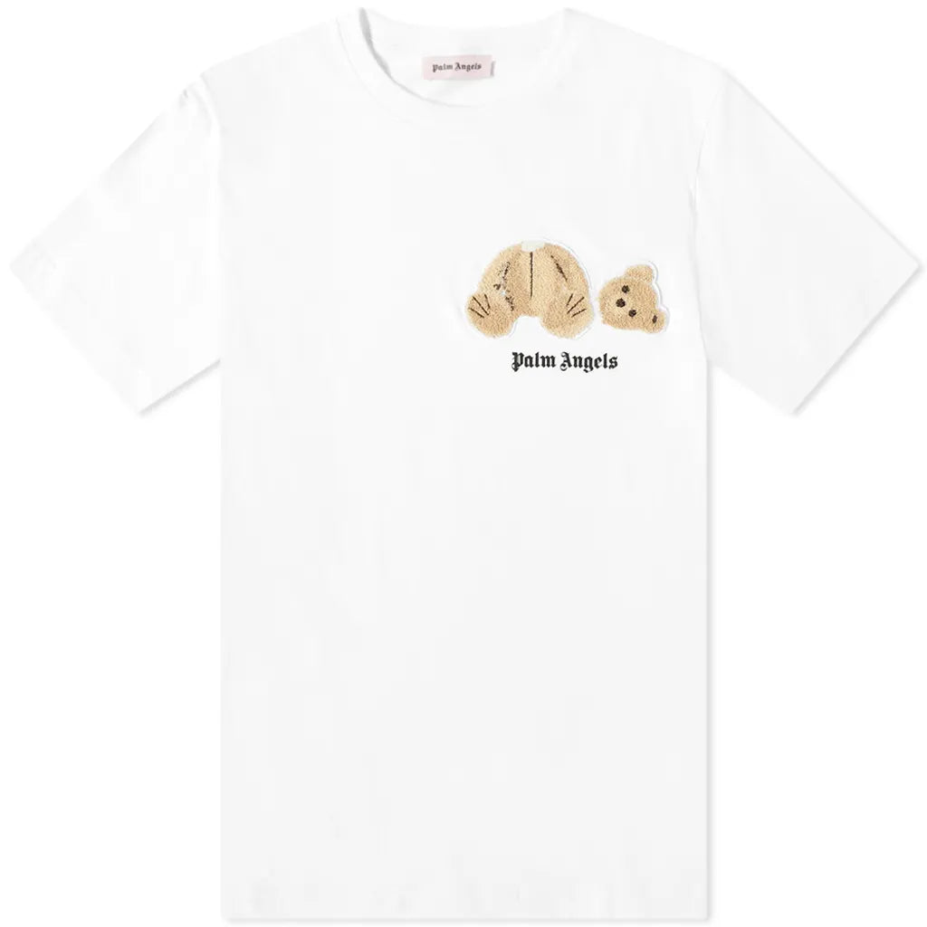 Palm Angels Mini Kill the Bear T-Shirt 'White' PMAA001F194130400150
