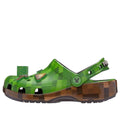 (GS) Crocs Classic Clog Minecraft Grass Block 'Green Brown' 214151-90H