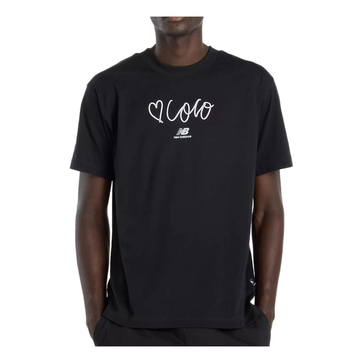 New Balance Love Coco Gauff T-Shirt Asia Sizing 'Black' MT53499BK