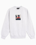 Sudadera con parches Boxy by Parra Long Lost Leg para hombre