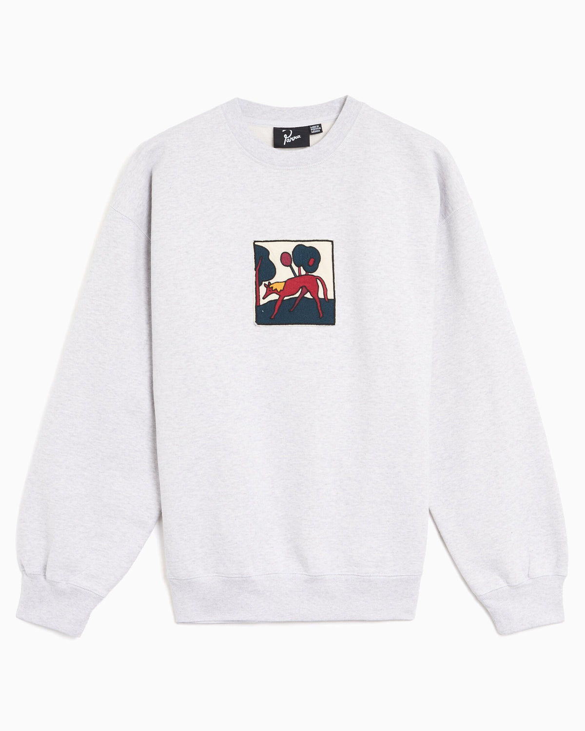 Sudadera con parches Boxy by Parra Long Lost Leg para hombre